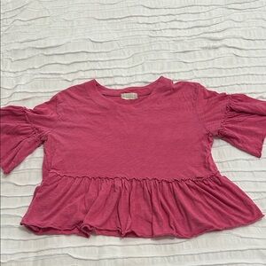 Altar’d State Ruffle T-Shirt